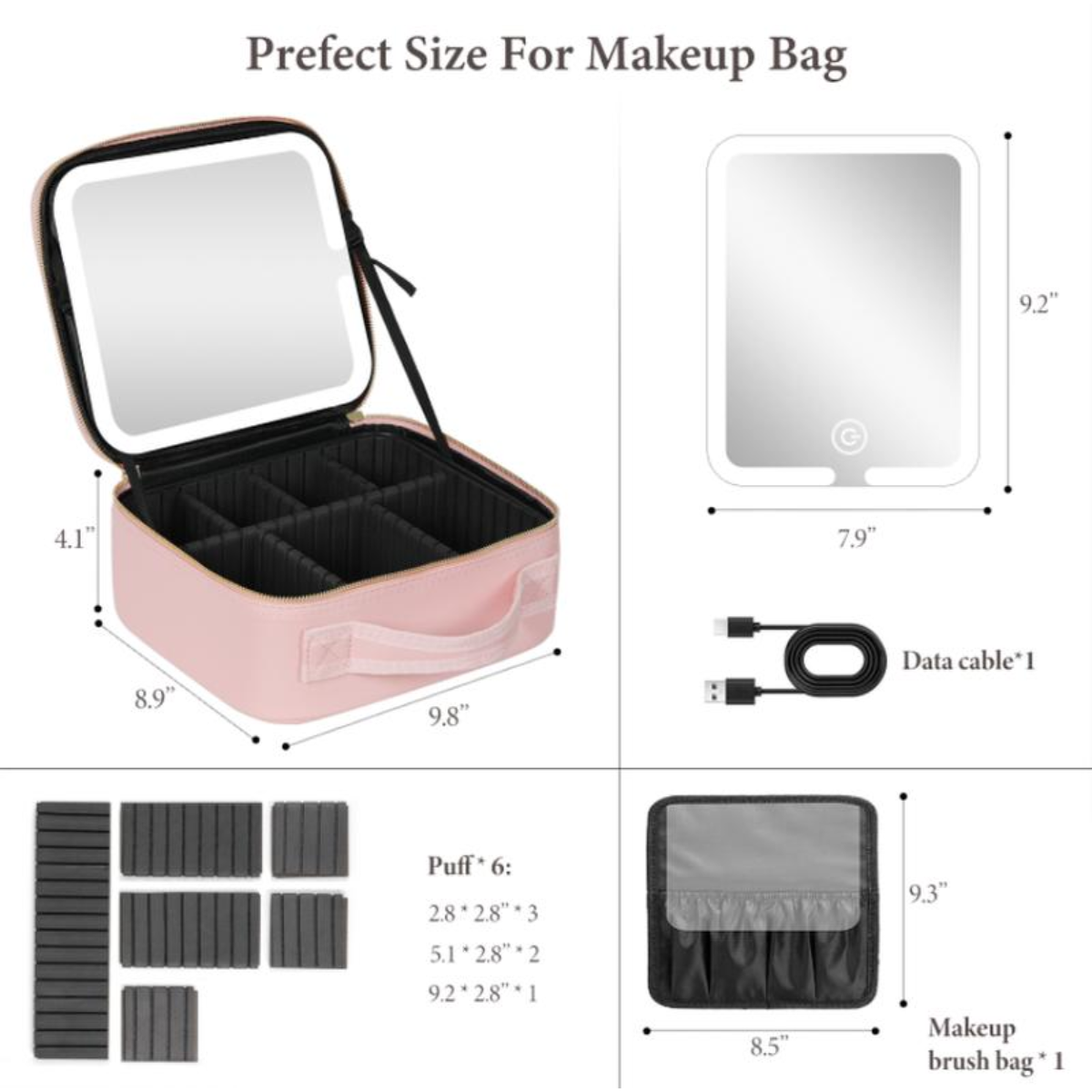 Portable Makeup Bag