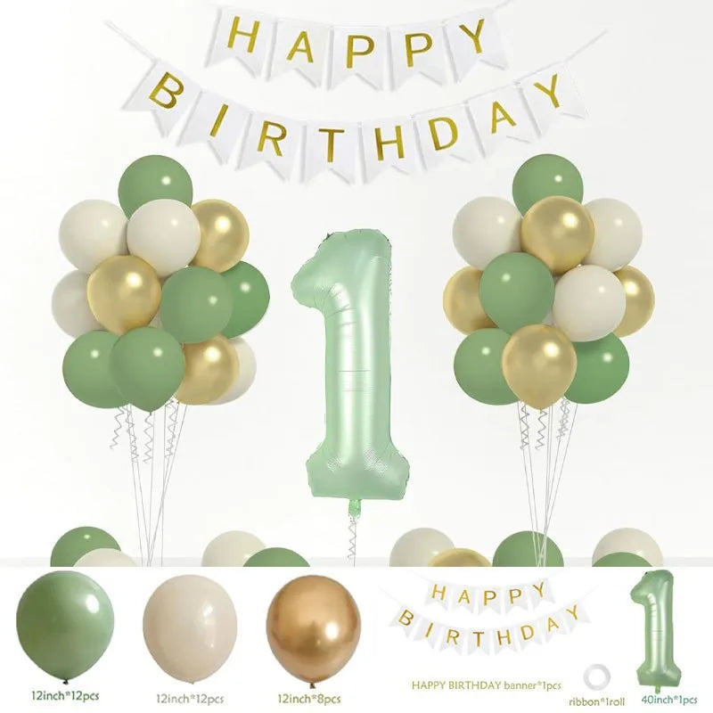 40" Birthday Letter Balloon Set – Foil Balloons for Birthdays, Weddings & Anniversaries