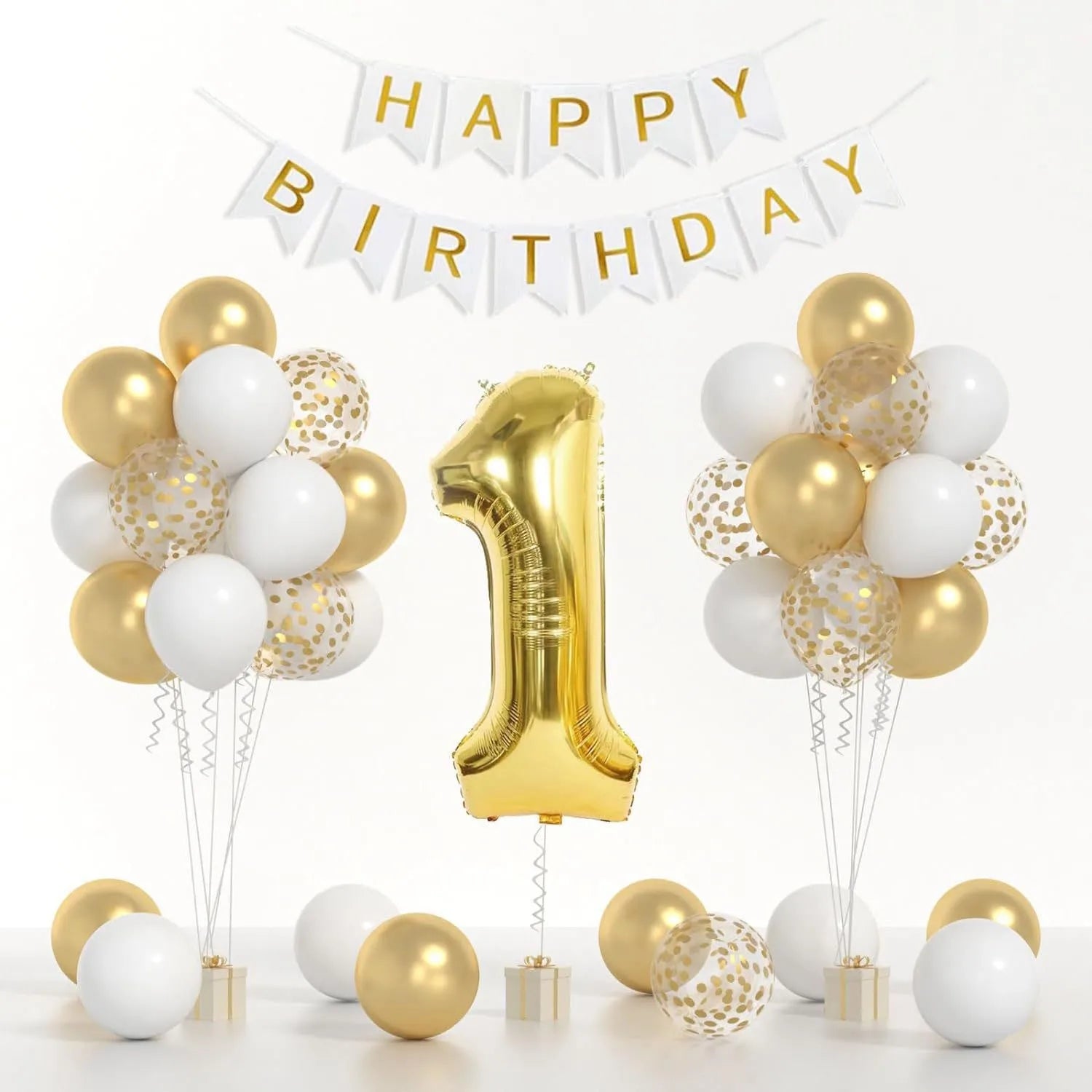 40" Birthday Letter Balloon Set – Foil Balloons for Birthdays, Weddings & Anniversaries