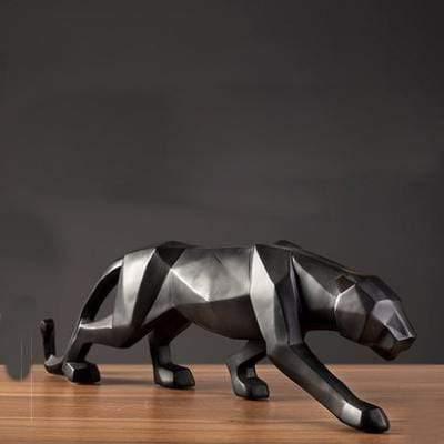 Panther Geometric Sculpture